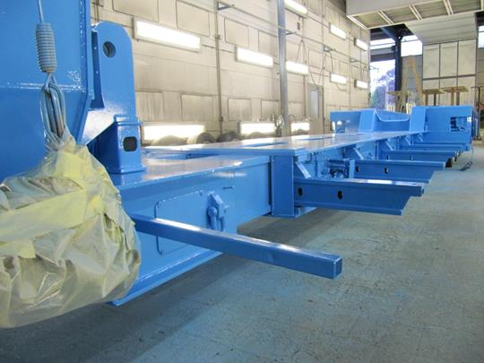 Remise à neuf de remorques